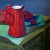 red jug & plums